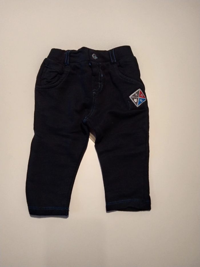 pantalon noir bleu marine garcon 6 mois pommette