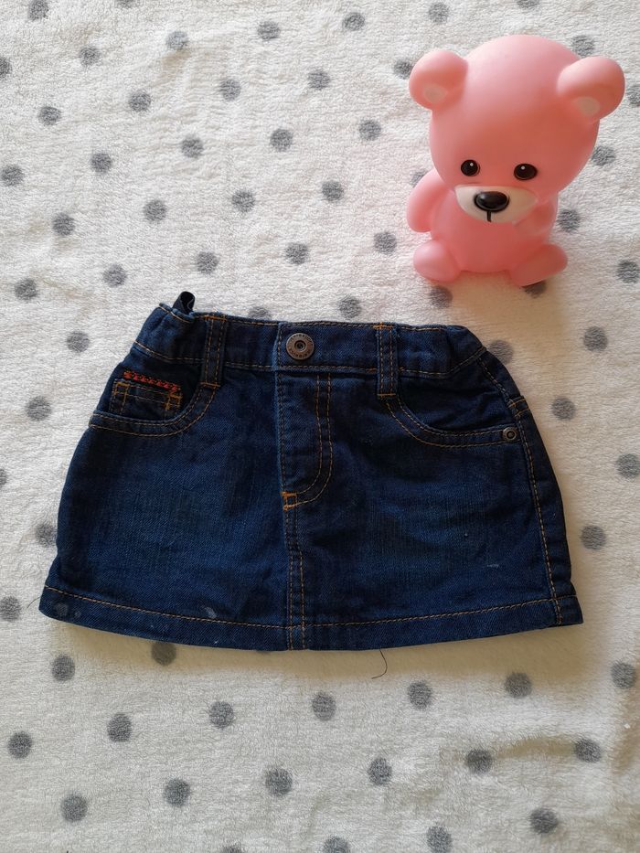 Jupe en jean vertbaudet 12 mois