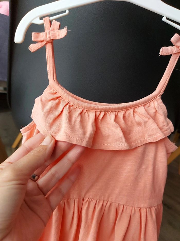 Robe corail à fines bretelles Vertbaudet 4 ans - photo numéro 5