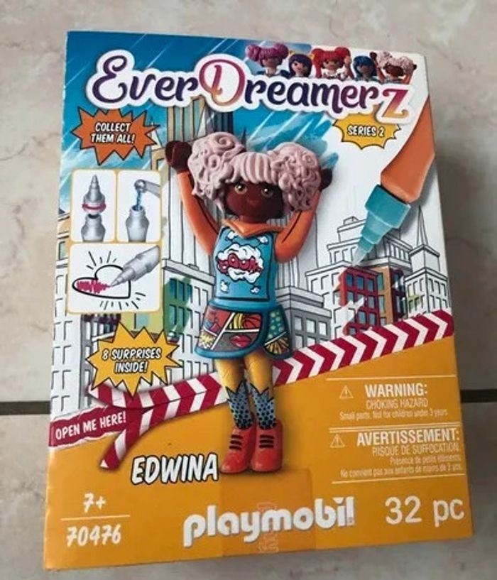 Playmobil Ever dreamerz 70476 Edwina Le Monde de la BD Neuve dans son emballage