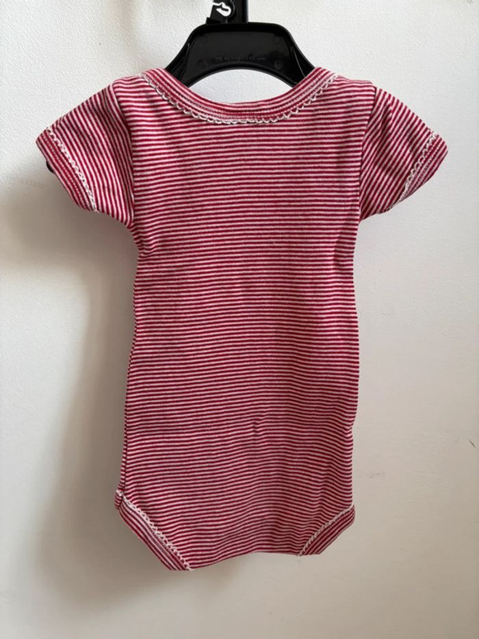 Lot 2 bodies rayés Petit Bateau 3 mois - photo numéro 6