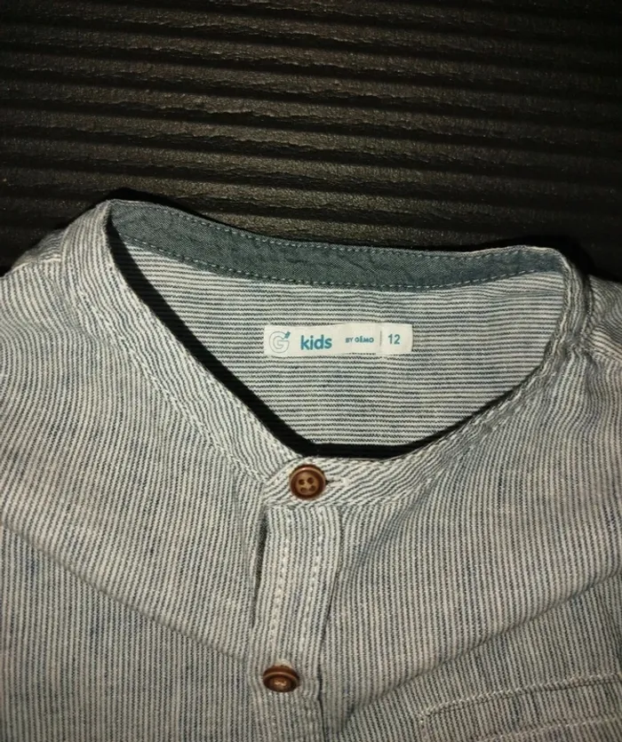 Chemise à manches longues 12 ans - photo numéro 5