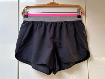 Minishort de sport noir Domyos - Taille 2XS