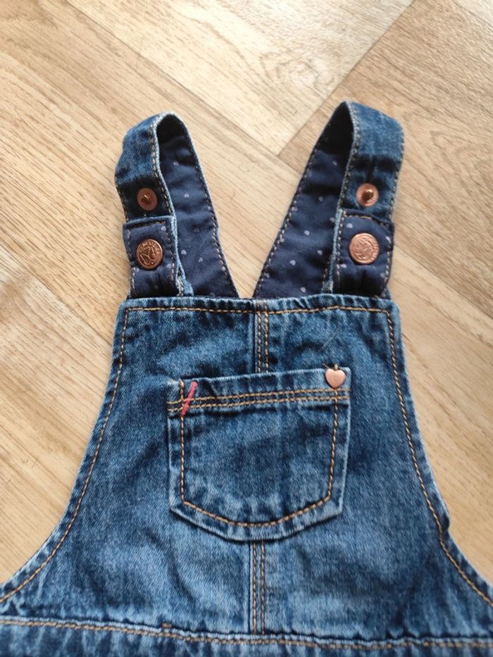 Robe jean salopette - photo numéro 3