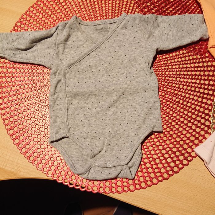 Lot 5 Bodies 1 à 6 mois - photo numéro 2