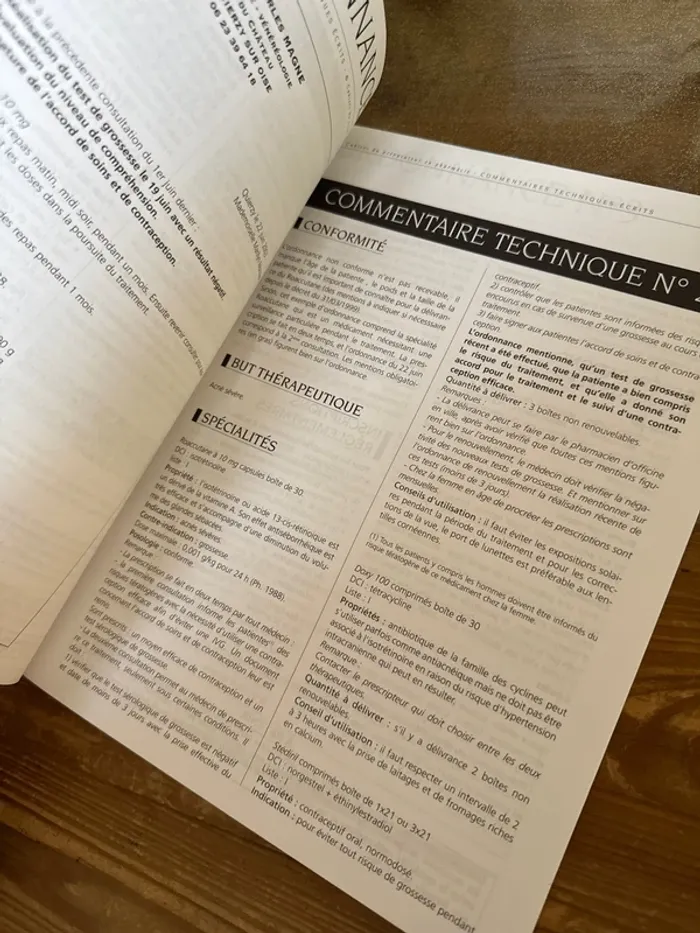 Livre commentaire technique, écrit, troisième édition - photo numéro 5