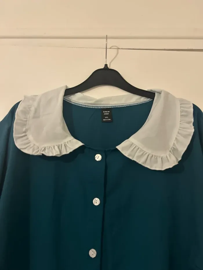 Blouse verte - photo numéro 2