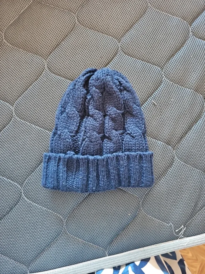 Bonnet en laine garçon