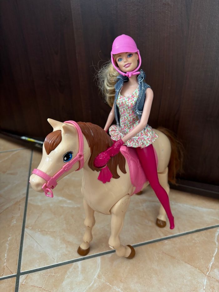 Barbie et son cheval