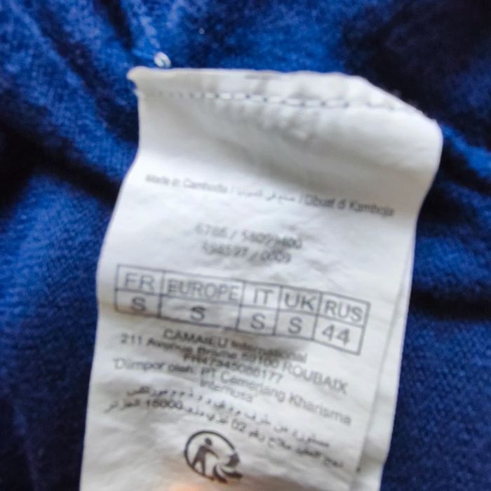 Gilet sans fermoir – Bleu Marine – Camaïeu – Taille S (36) - photo numéro 4