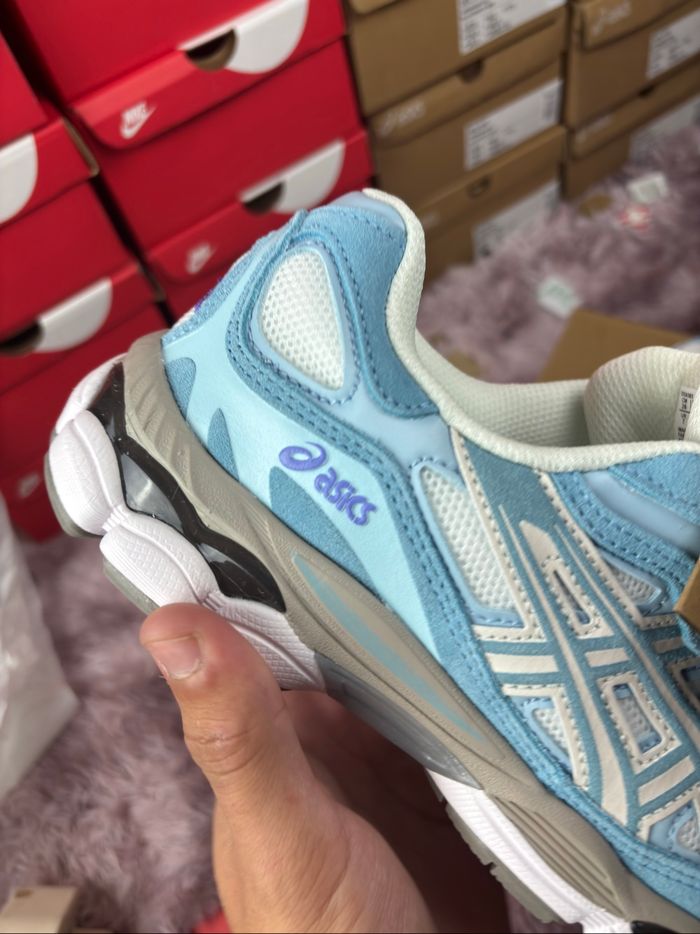 Asics gel NYC Bleu cream neuve taille 43,5 - photo numéro 2