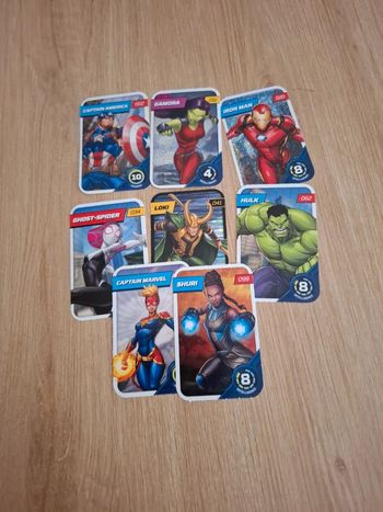 cartes marvel leclerc 2023