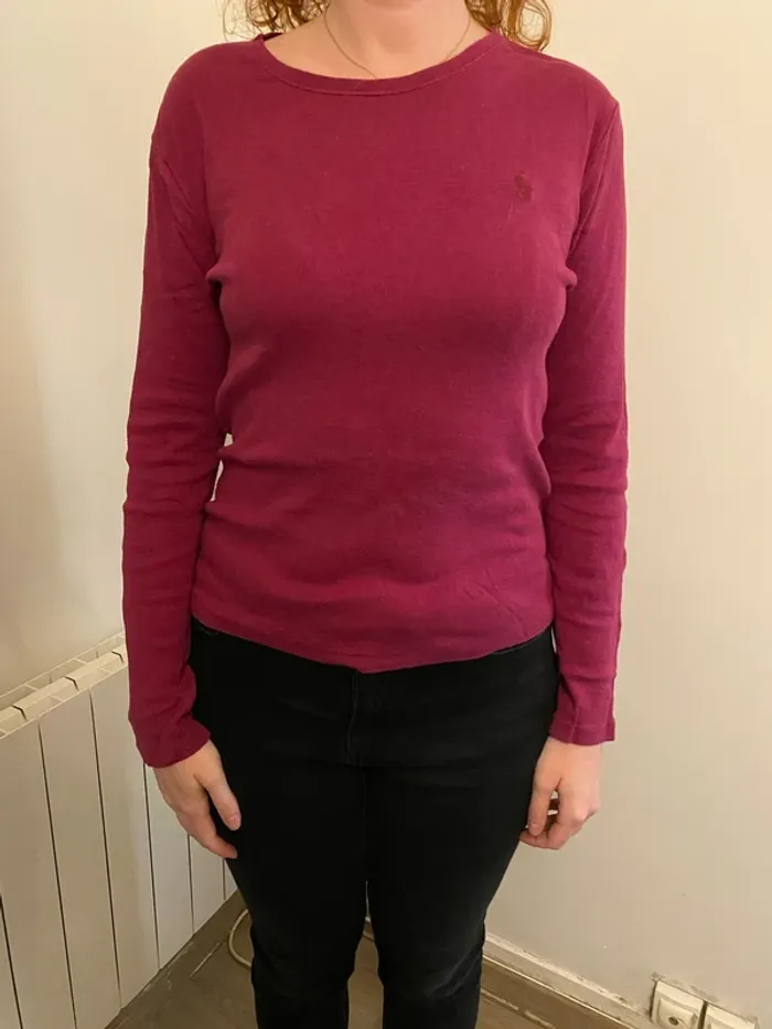 Maillot Ralph Lauren manches longues