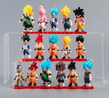Lot de 16 Figurines Dragon Ball Z. Neuf