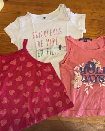 Lot de 3 t shirt 3 ans