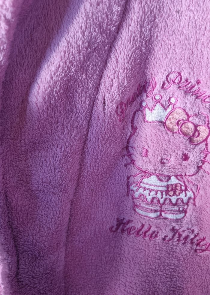 Peignoir rose Hello Kitty 2-3ans - photo numéro 7