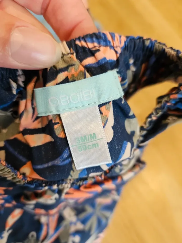 Ensemble haut et short 3 mois - photo numéro 7