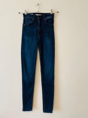 Jean taille haute super skinny bleu Levi’s T24 / 34 neuf