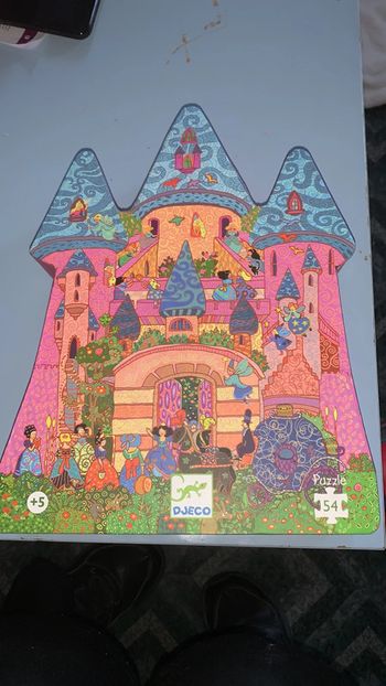 Puzzle château féerique Djeco
