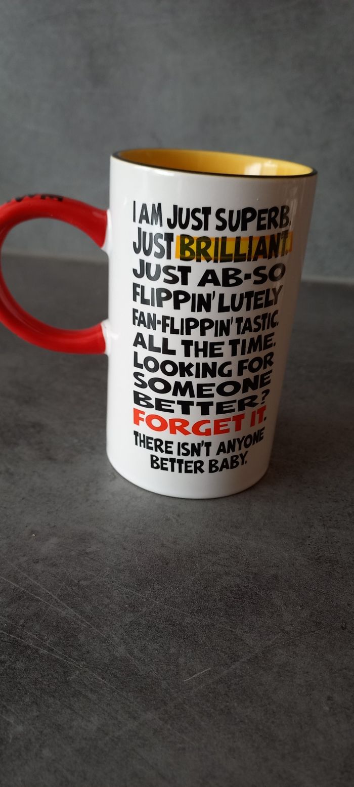 Mug "simply the best"