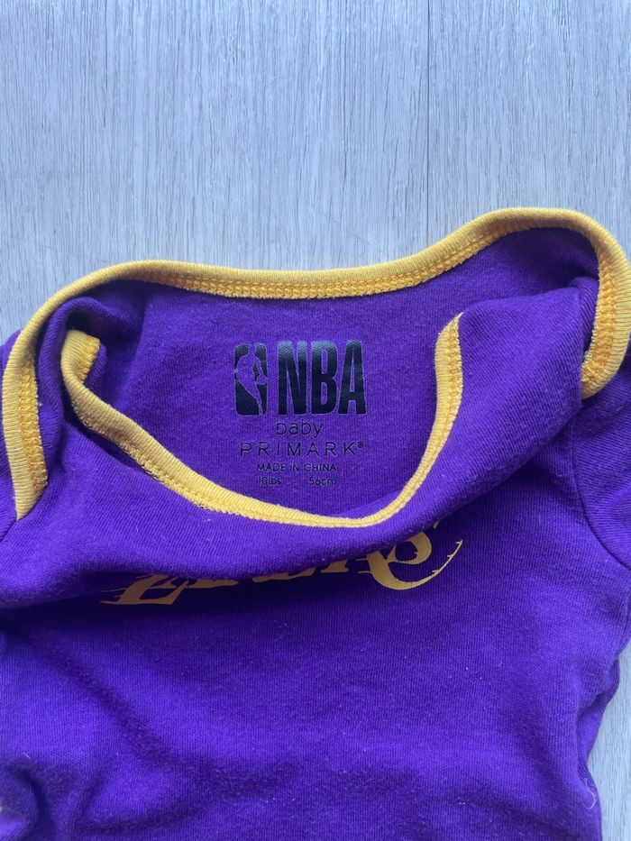 Body Bébé NBA Los Angeles Lakers (Mixte) - photo numéro 2