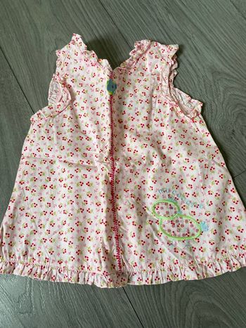 Haut fleuri fille 2 ans 