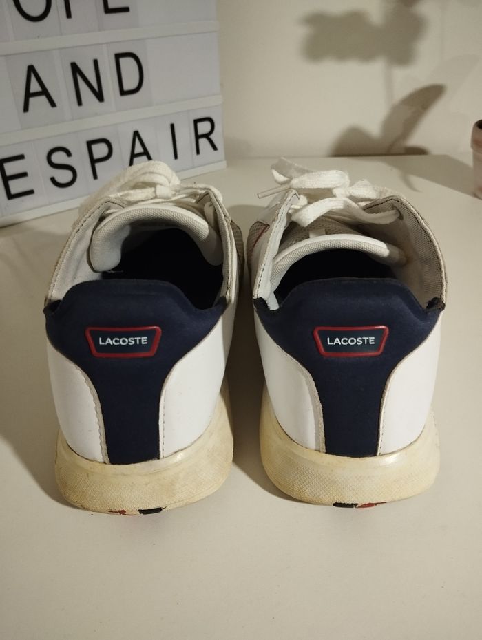 Baskets homme Lacoste pointure 44 - photo numéro 3