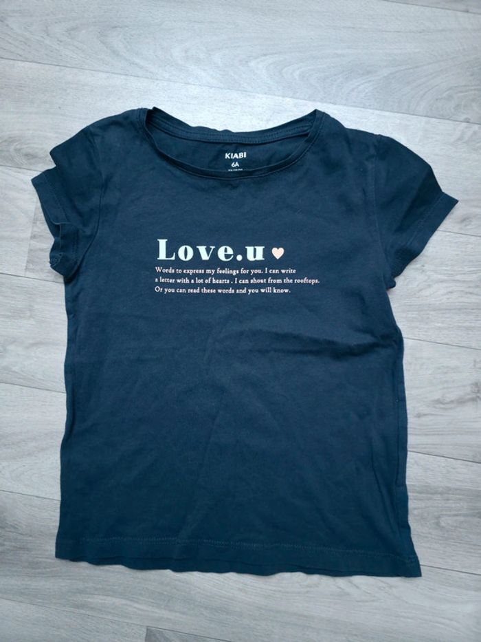 T shirt 6 ans