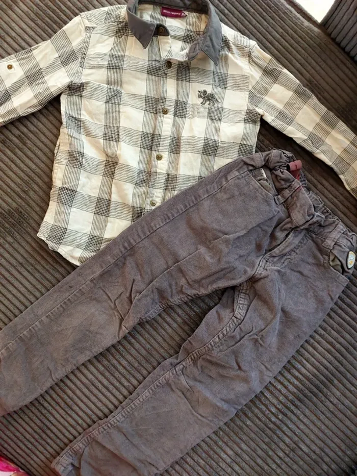 Chemise et pantalon 5 ans