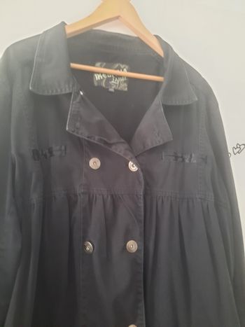 Veste jeans noire