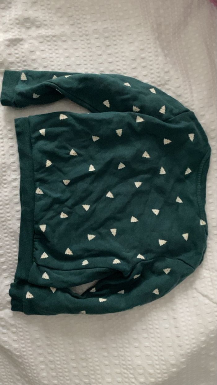 Pull okaidi 4 ans vert - photo numéro 2