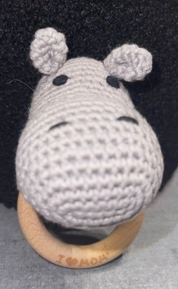 Hochets hippopotames à grelots