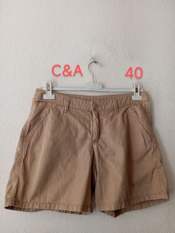 Short beige femme 40