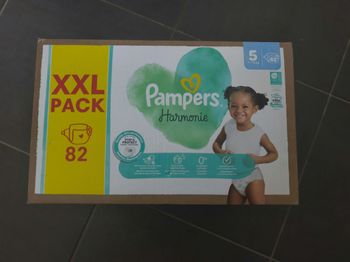 Couches Pampers harmonie taille 5
