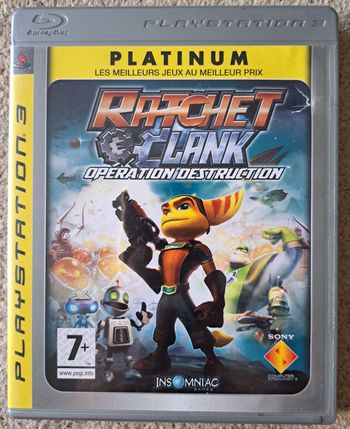 🎮 Ratchet & Clank Opération Destruction Sony PlayStation 3 PS3