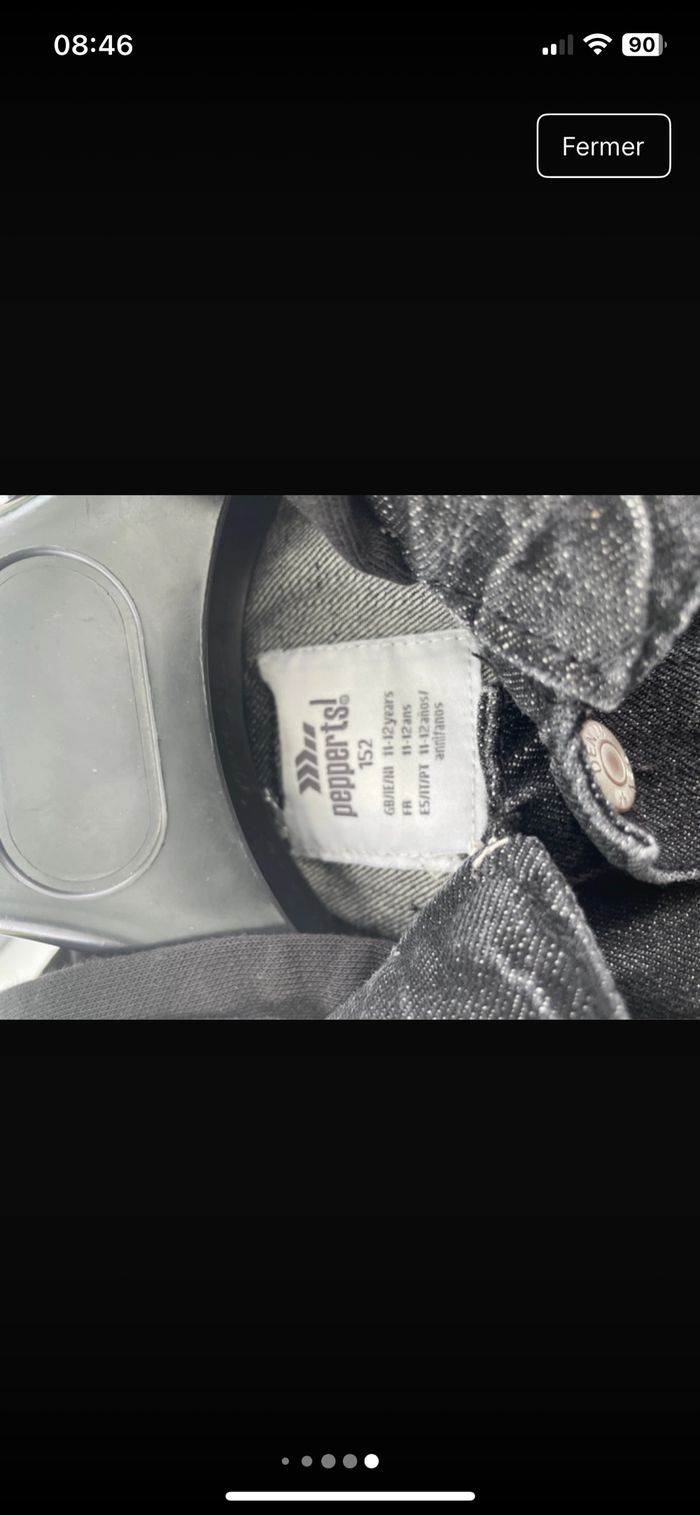 Veste en jeans à capuche - photo numéro 7
