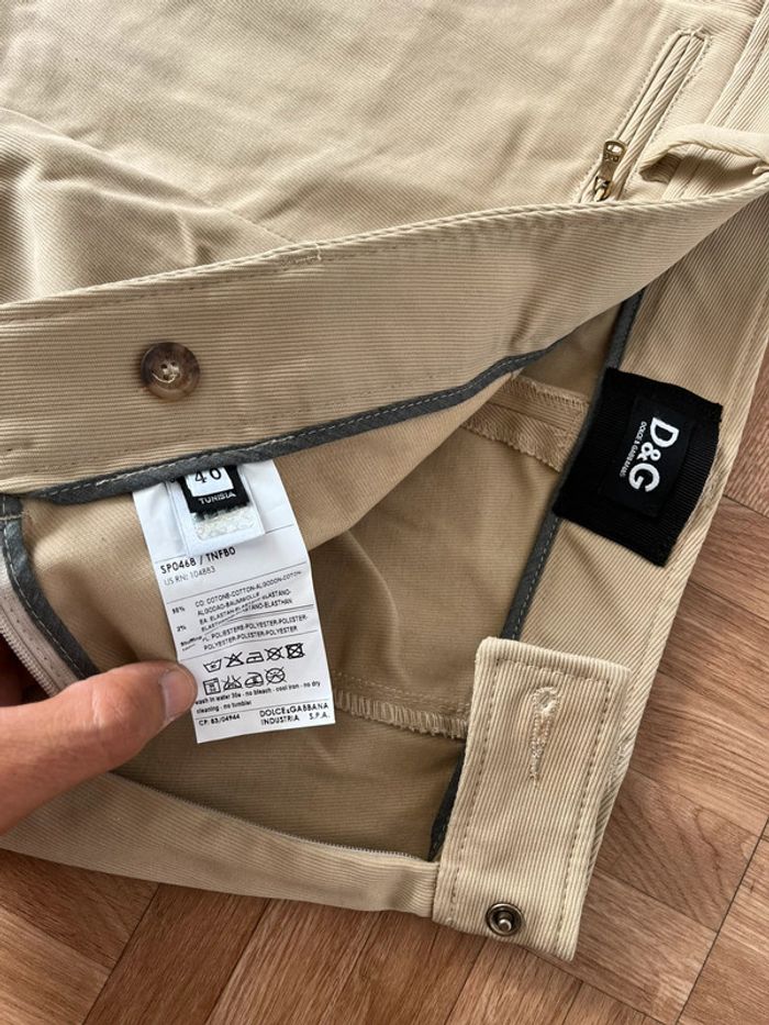 Pantalon d’équitation vintage beige / camel Dolce & Gabbana (NEUF) - photo numéro 3