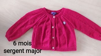 Gilet 6 mois sergent major