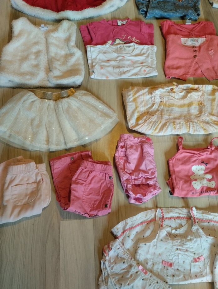 Lot 9 mois fille (23 articles) toutes saisons. - photo numéro 3