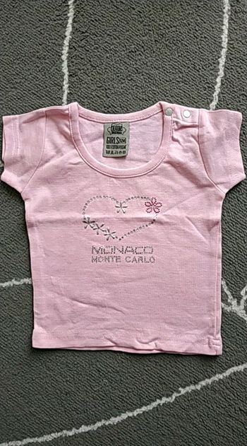 T shirt manches courtes 12 mois