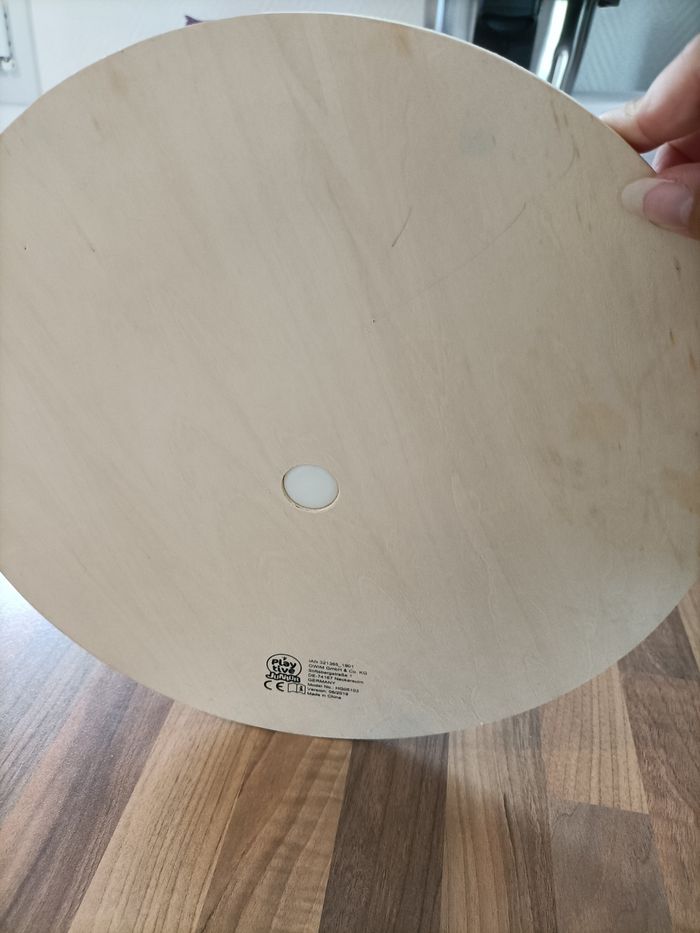 Horloge bois pour apprendre à lire l'heure - photo numéro 6