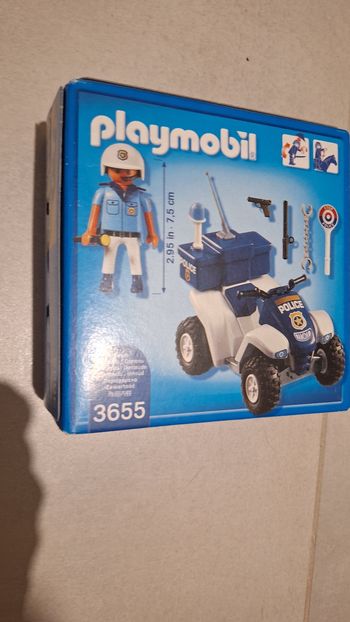 Playmobil 3655 quad policier