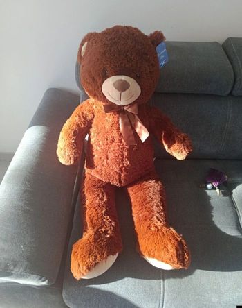 Nounours marron 1m Neuf
