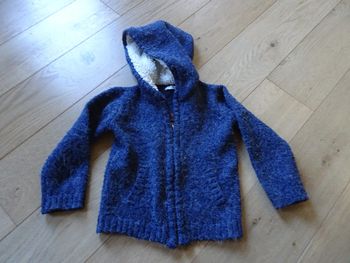 gilet chaud bleu Gémo 3 ans