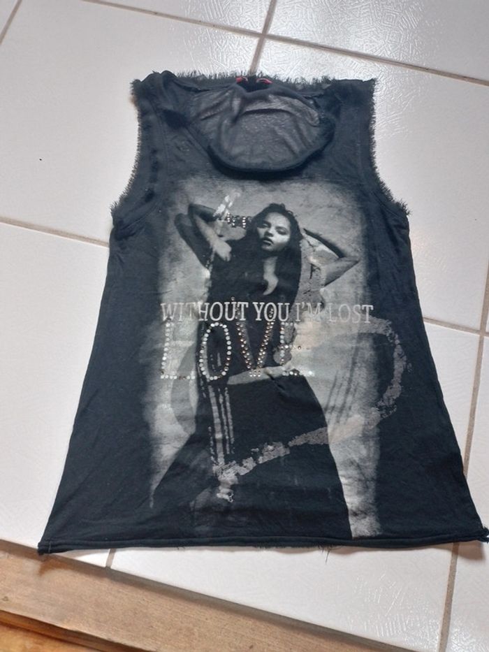 Débardeur femme noir Bershka - photo numéro 8