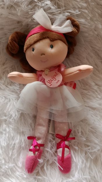 Doudou poupée balerine les tutus - PM Jolijou 