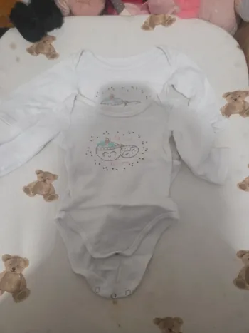 2 bodies manche longue 6 mois In Extenso