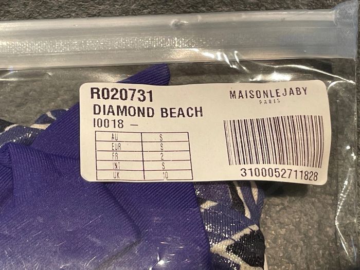 Maillot 1 pièce taille 2 modèle Diamond beach - photo numéro 5