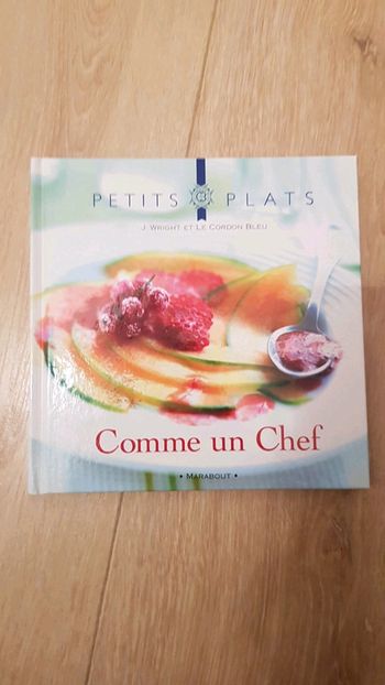 Livre cuisine Petits Plats Comme un chef