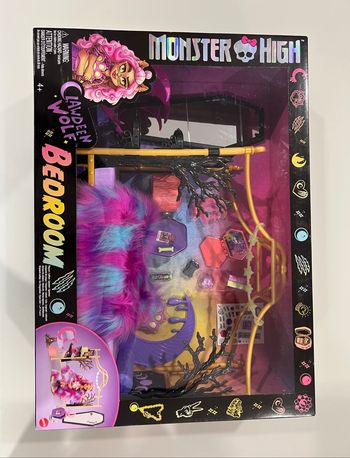Monster High Clawdeen Wolf Bedroom Mattel coffret chambre